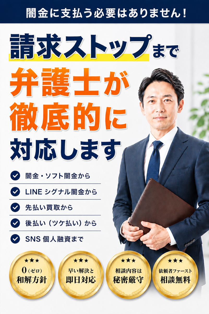 請求ストップまで弁護士が徹底的に対応します｜加藤法律事務所